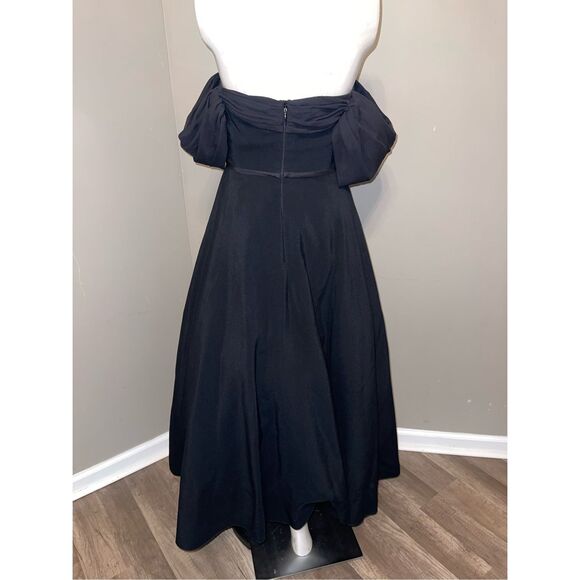 GIAMBATTISTA VALLI Off-shoulder midi dress US 4 $4300 - Picture 10 of 11